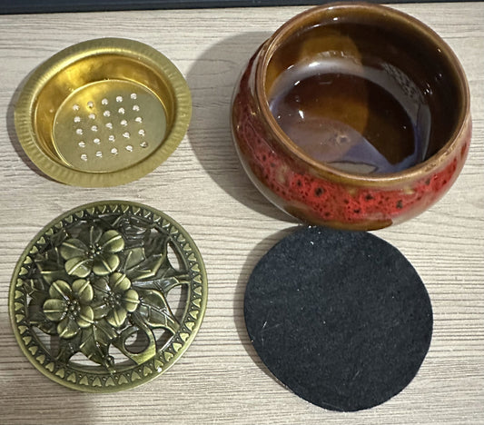 How to burn Resin Incense - Step by step