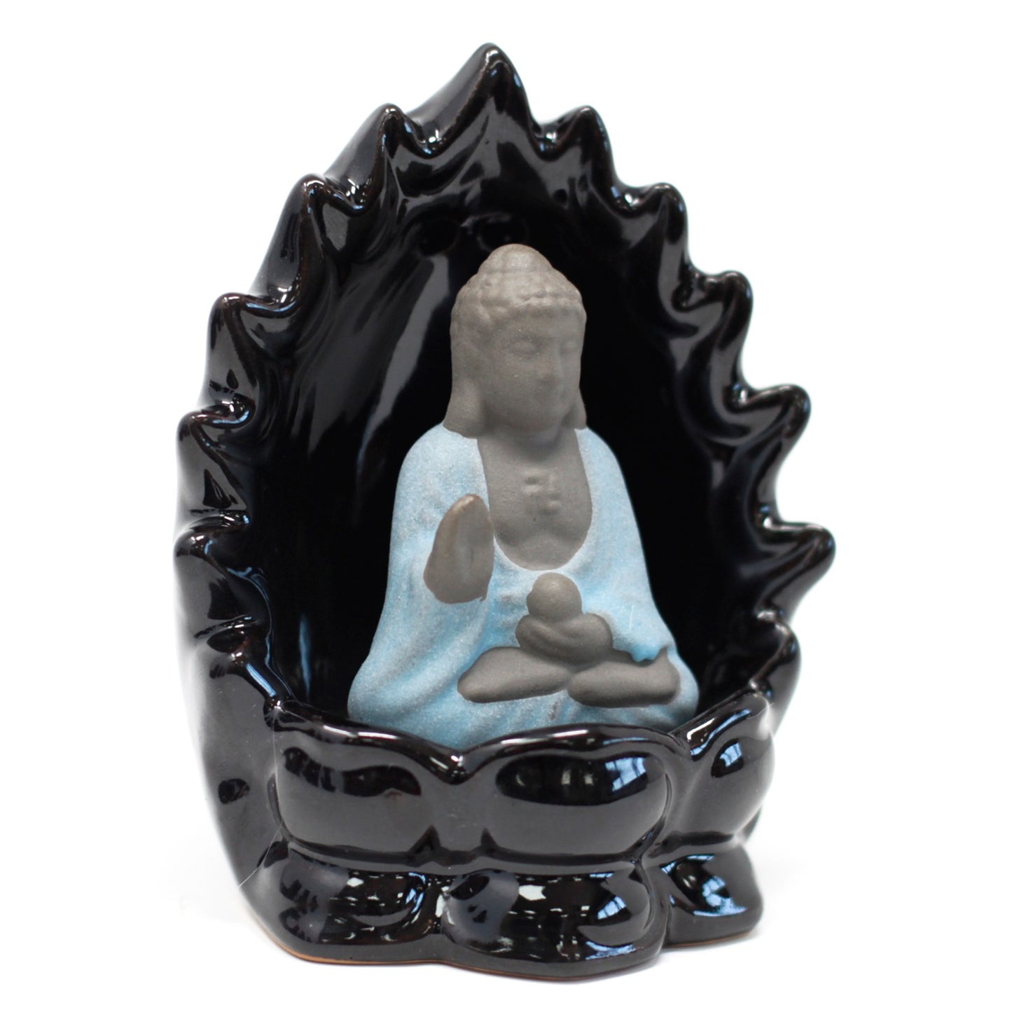 Back Flow Incense Burner - Buddha & Lights - CritchCorp Retail & Wholesale