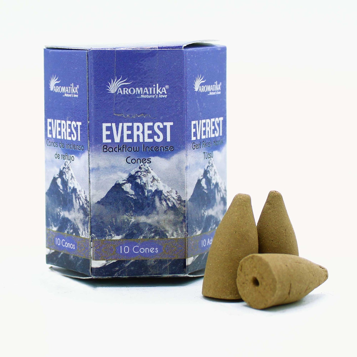 Pack of 10 Masala Backflow Incense - Everest - CritchCorp Retail & Wholesale