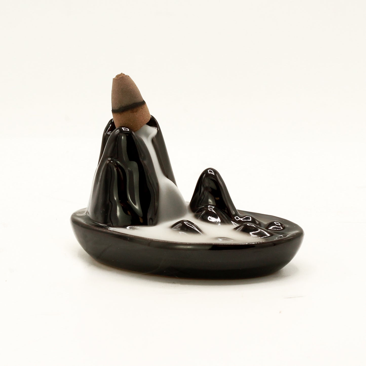 Back Flow Incense Burner - Mini Mountain - PLUS Back Flow Incense Cones Offer - CritchCorp Retail & Wholesale