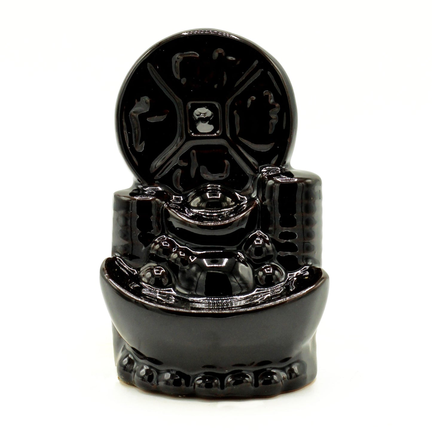 Back Flow Incense Burner - Ancient Chinese Coin - PLUS Back Flow Incense Cones Offer - CritchCorp Retail & Wholesale