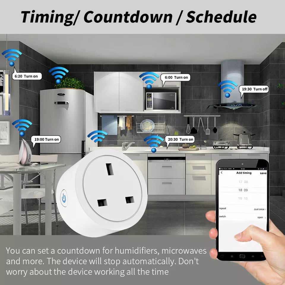 Smart Plug - Monitor your electricity usage - Works with Alexa, Google Home, Smart Life and Tuya - CritchCorp Retail & Wholesale
