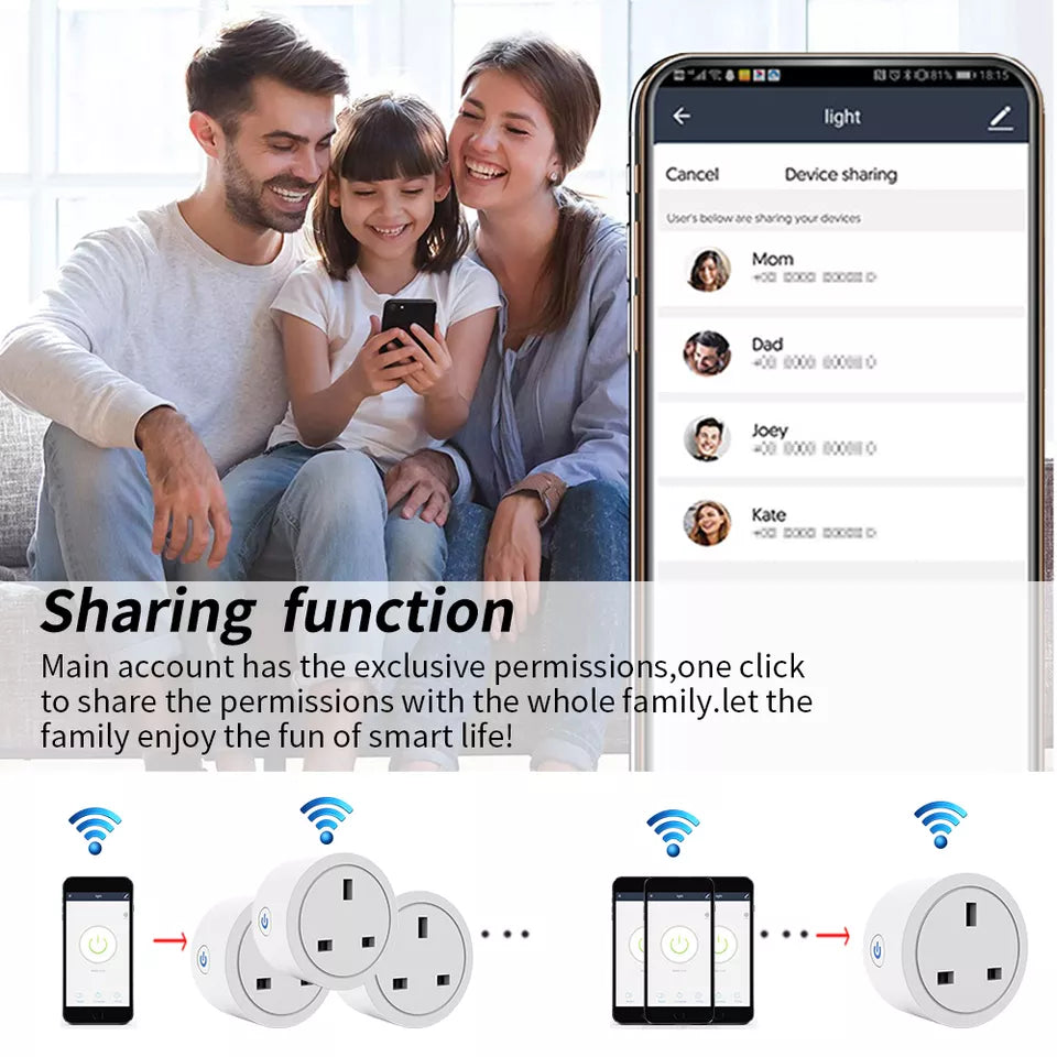 Smart Plug - Monitor your electricity usage - Works with Alexa, Google Home, Smart Life and Tuya - CritchCorp Retail & Wholesale