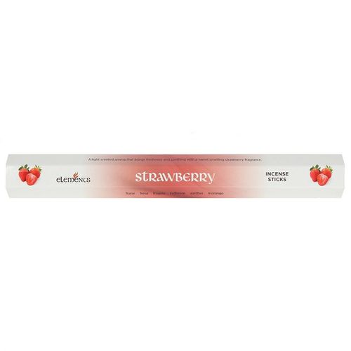 Set of 6 Packets of Elements Strawberry Incense Sticks
