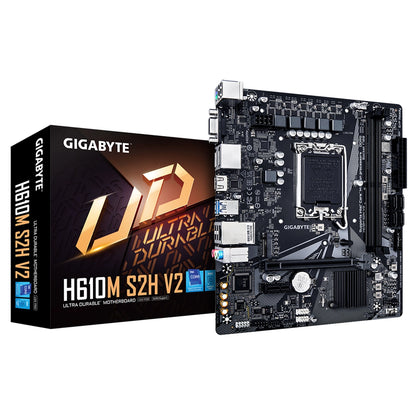 Intel Motherboard 1700 H610M S2H V2 D5 MATX