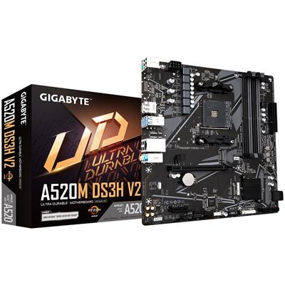 GIGABYTE AM4 A520M DS3H V2 M-ATX