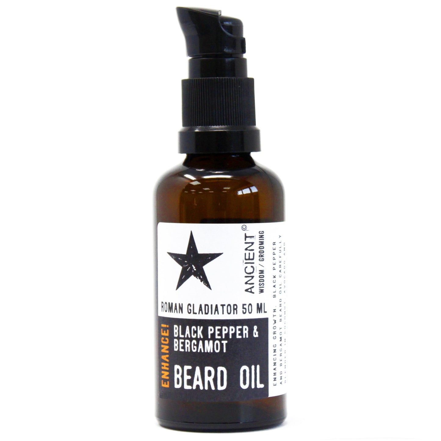 50ml Beard Oil - Roman Gladiator - Enhance!