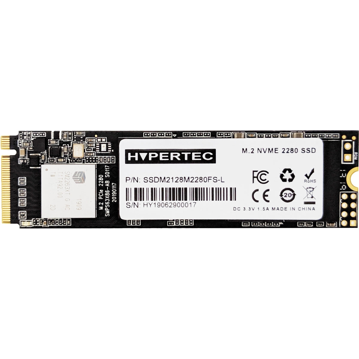 SSD Int 512GB FirestormLite PCIe M.2