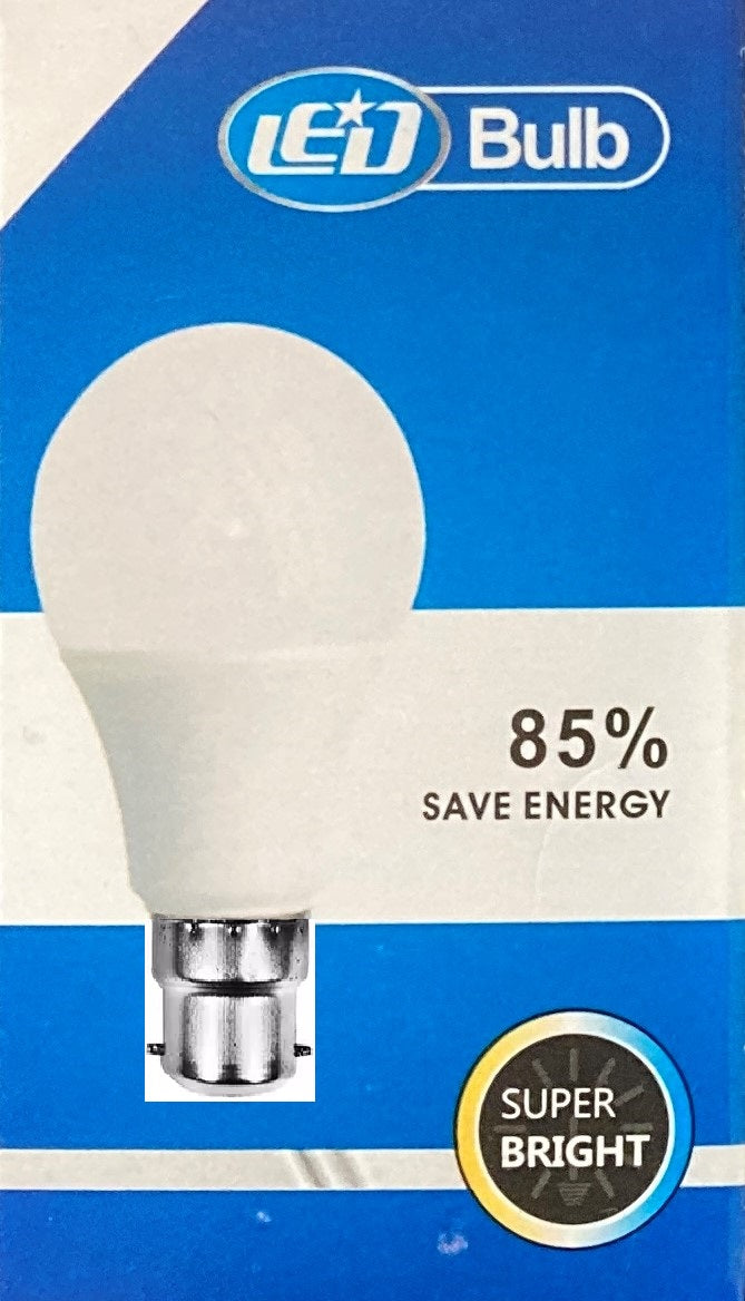 3W and 5W B22 LED Light Bulb Box Example