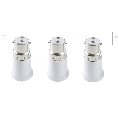 CritchCorp Smart™ V1 E27 to B22 bulb converter. Make your E27 bulb work in a B22 socket