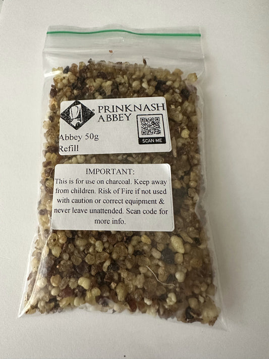 6 x 50g Refill Bags Genuine Prinknash Abbey Resin Incense
