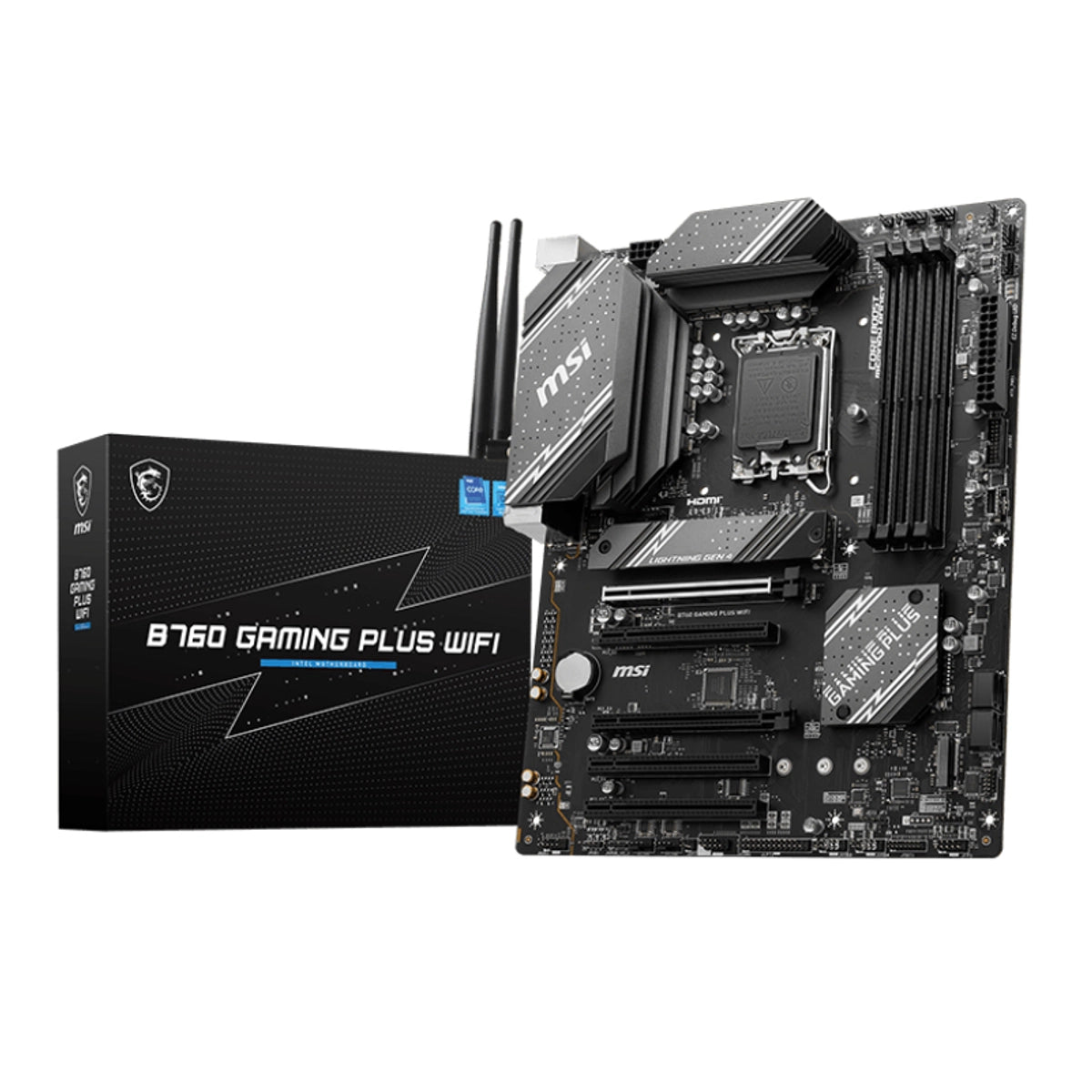 Intel Motherboard LGA1700 B760 Gaming Plus WI-FI D5 ATX