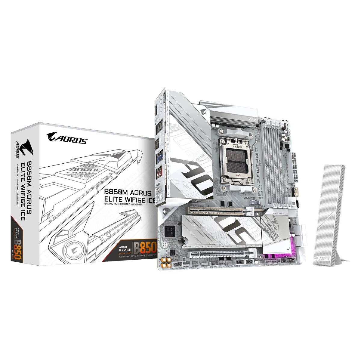 AMD Motherboard B850M AORUS Elite WI-FI6