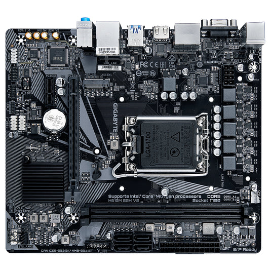 Intel Motherboard 1700 H610M S2H V2 D5 MATX
