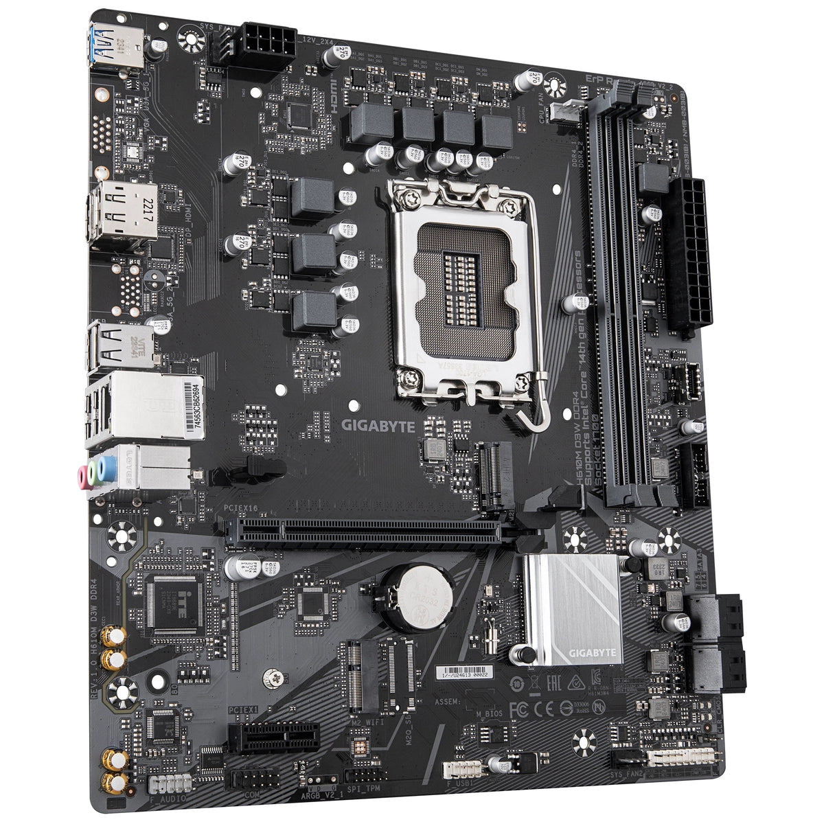 MB INT LGA1700 H610M D3W D4 MATX