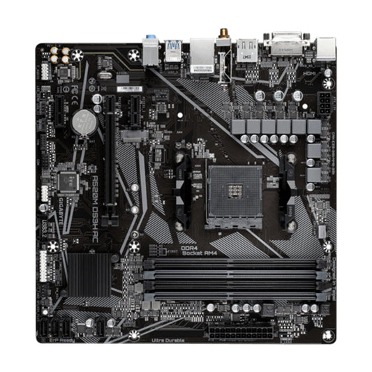 AMD Motherboard AM4 A520M DS3H AC D4 MATX