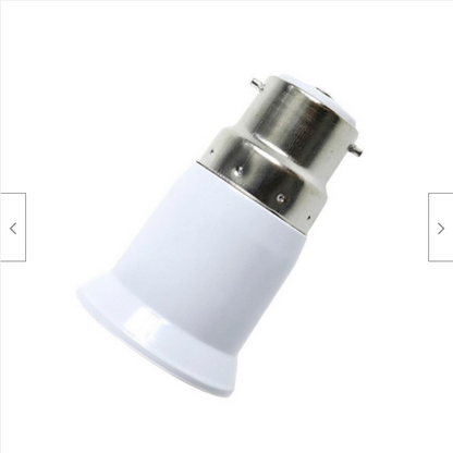 CritchCorp Smart™ V1 E27 to B22 bulb converter. Make your E27 bulb work in a B22 socket