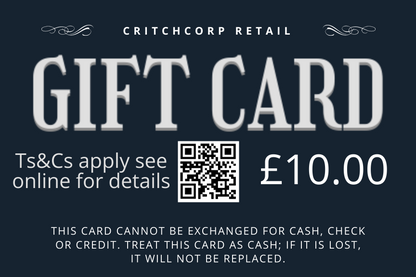 CritchCorp Retail Gift Card
