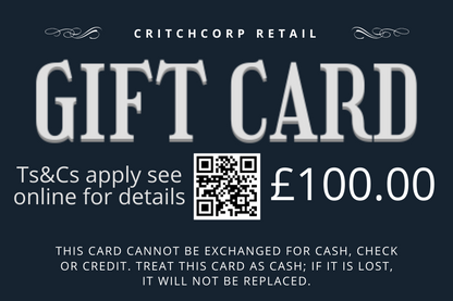 CritchCorp Retail Gift Card