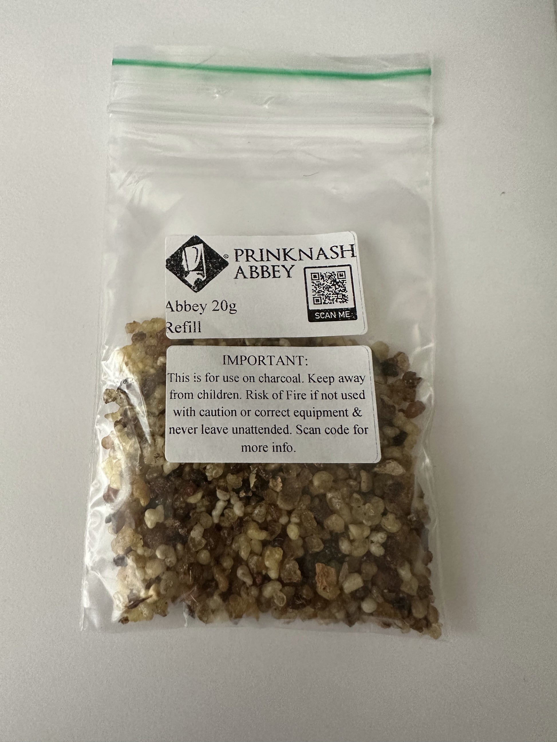 Genuine Prinknash Abbey Incense Trial & Refill bags - Abbey 20g, 50g, 100g, 250g - CritchCorp Retail & Wholesale