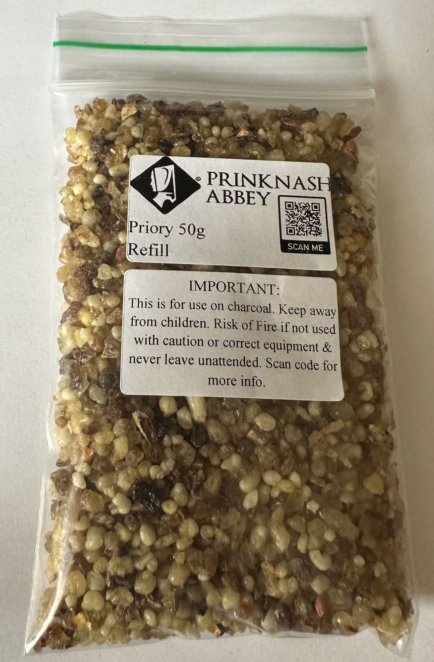 Prinknash Abbey 50g Refill bag Resin Incense Priory Blend