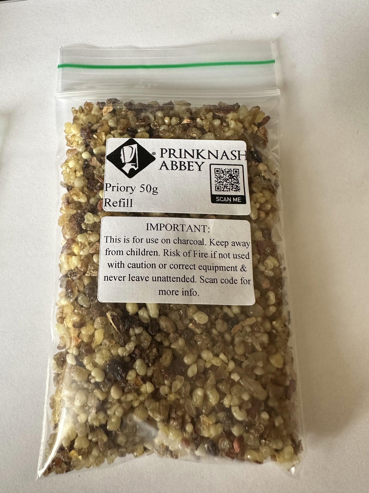 Genuine Prinknash Abbey Resin Incense 50g Bag
