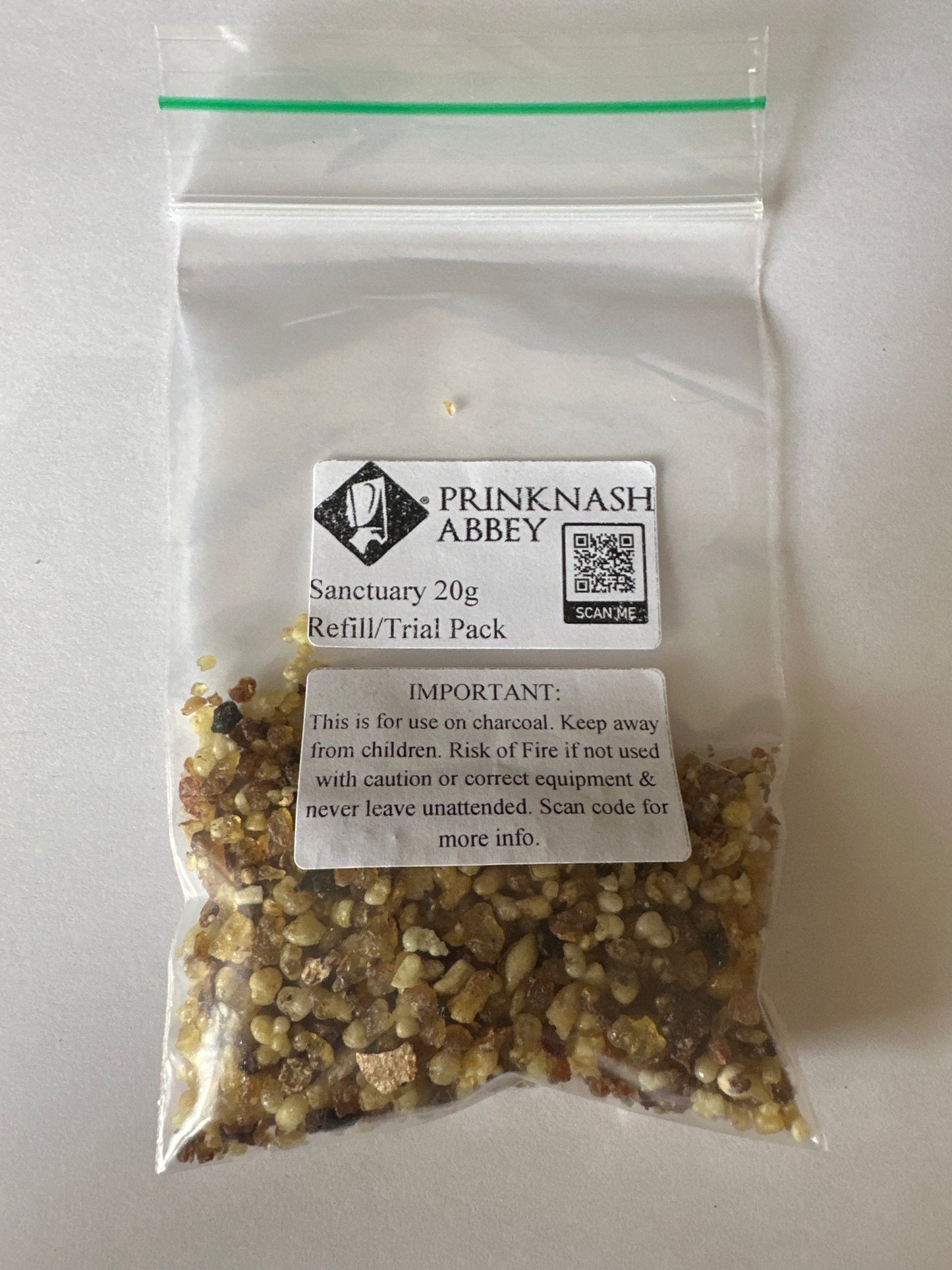 Prinknash Abbey 20g Trial Bag Resin Incense Sanctuary Blend