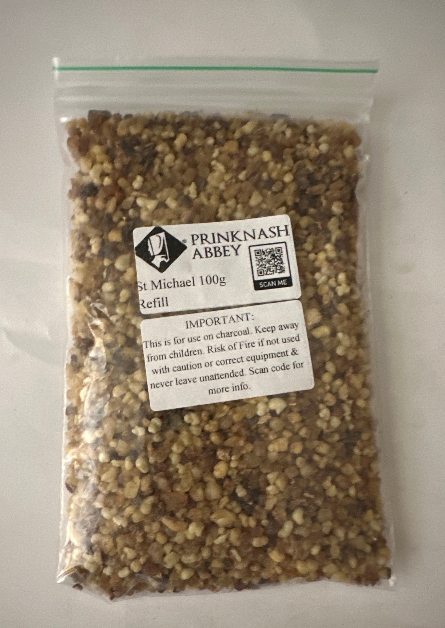 Prinknash Abey 100g Refill bag Resin Incense St Michael Blend