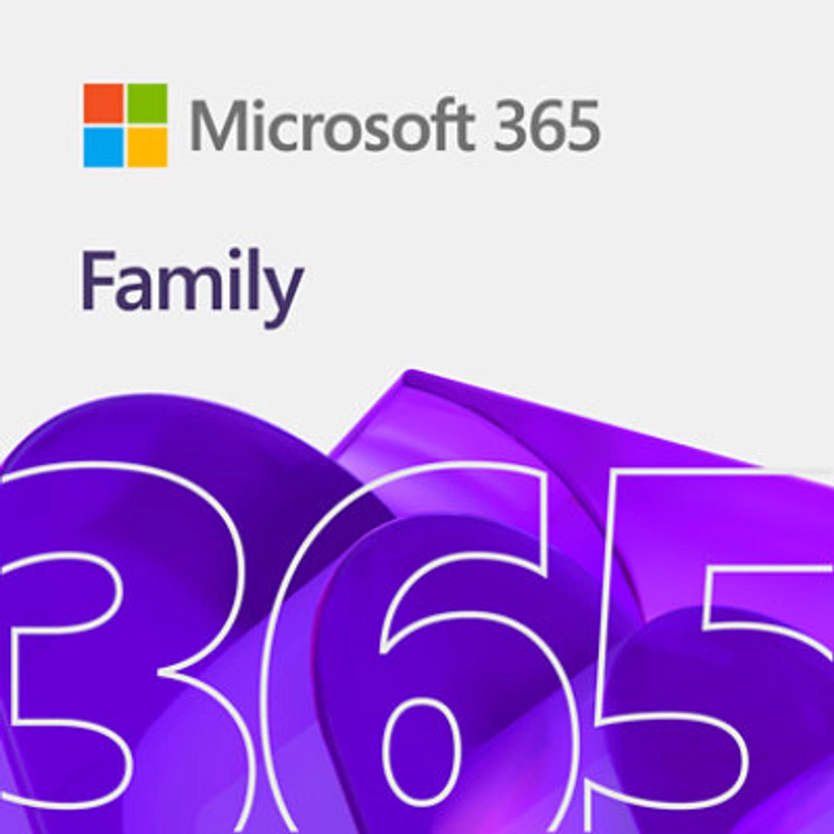 Microsoft 365 Family Pack 1 Year License