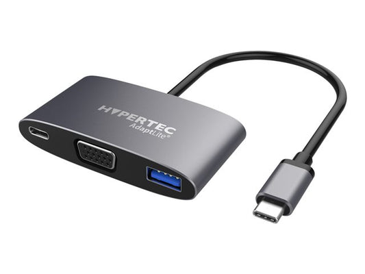 Hypertec AdaptLite VGA - Universal USB-C Adapter with VGA USB3.0