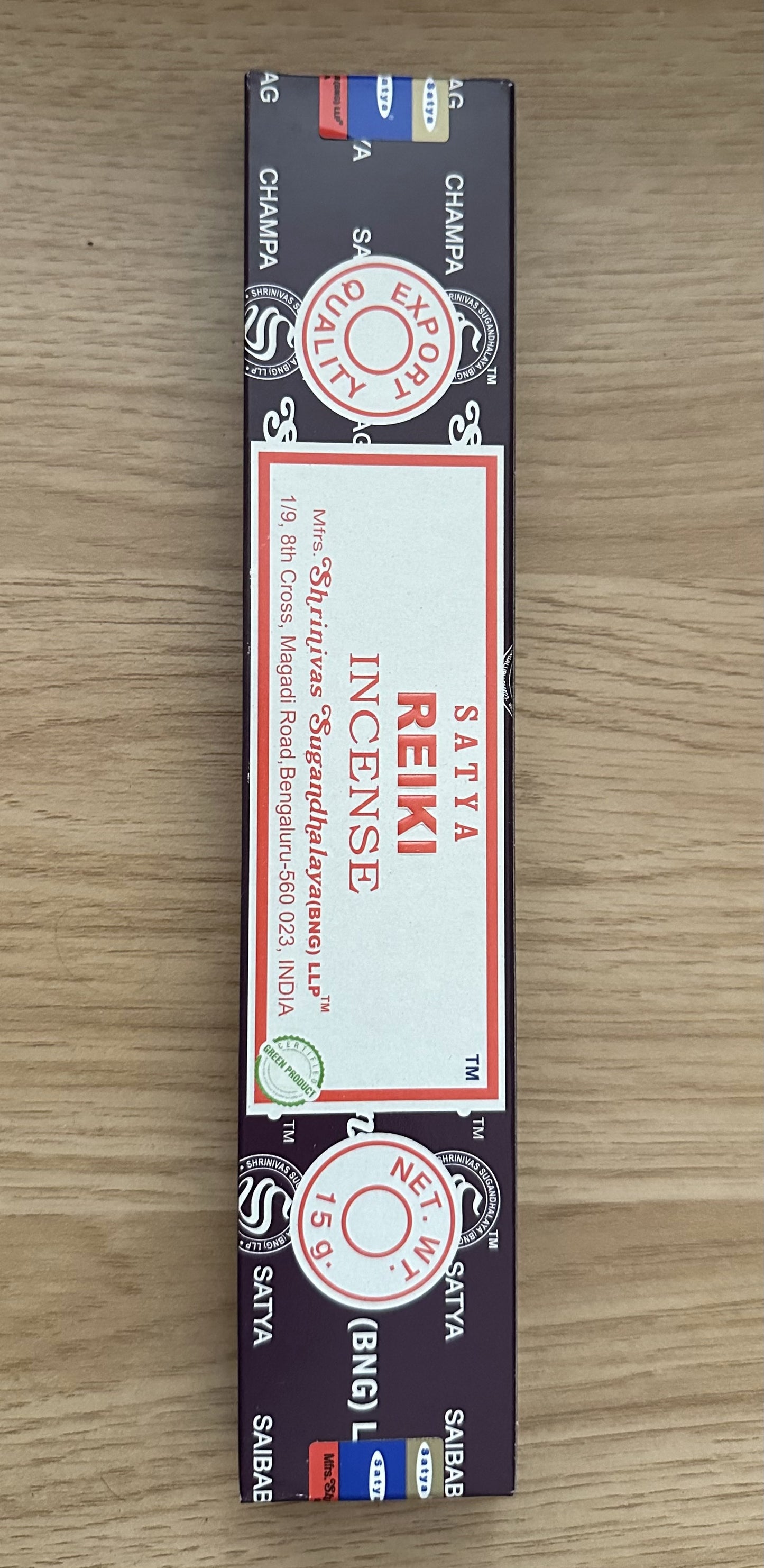 Satya Incense Sticks 15g packs