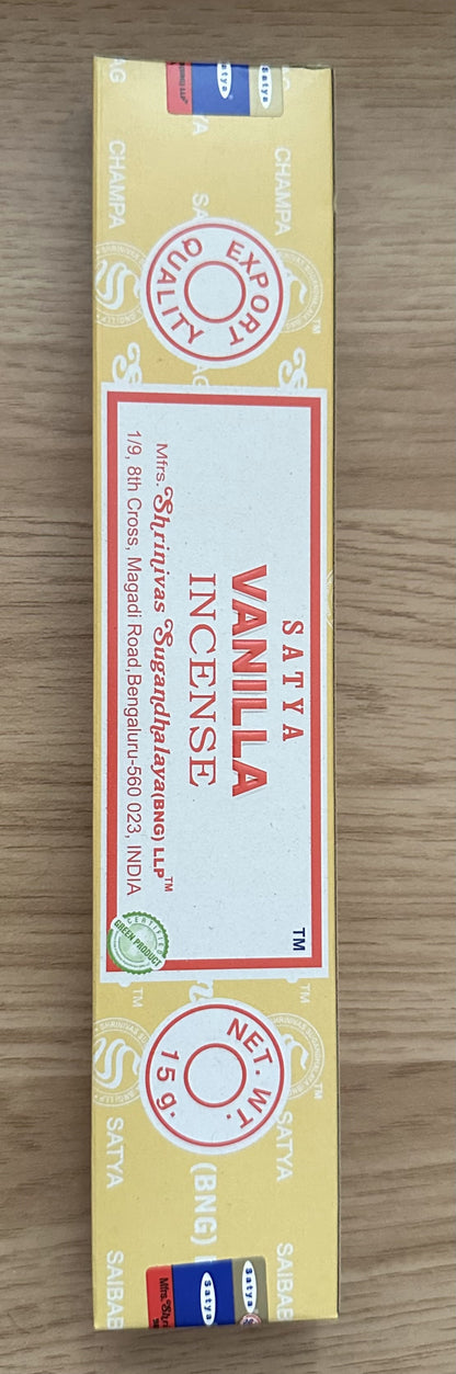 Satya Incense Sticks 15g packs