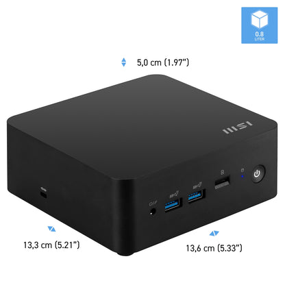 Cubi NUC 1M 14th Gen i7 150U 16G 1T W11P