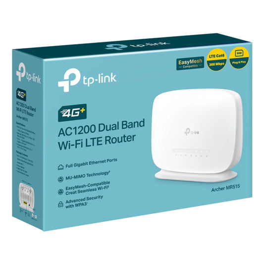 4G+Cat6 AC1200 Wireless Dual Band Router