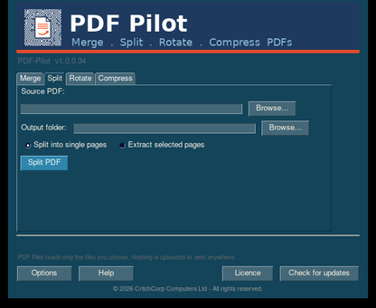 PDF Pilot - Linux Version - CritchCorp Retail & Wholesale